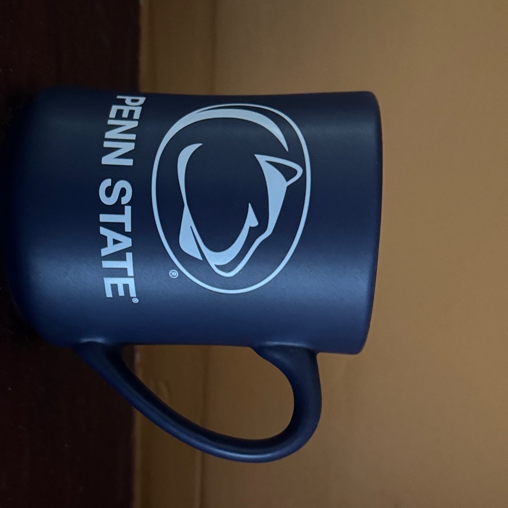 2 each Penn State Blue Mug Brand New in the Box
